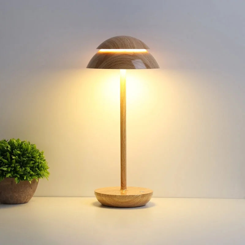 ZenGlow | Dæmpbar LED | Energieffektiv Materiale | Ø15cm x H30cm | Minimalistisk Design