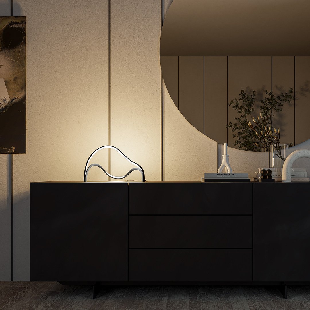 CLIO | Elegant og Kompakt Belysning | Luksuriøse Materialer og Finish | Ideel til Sengeborde og