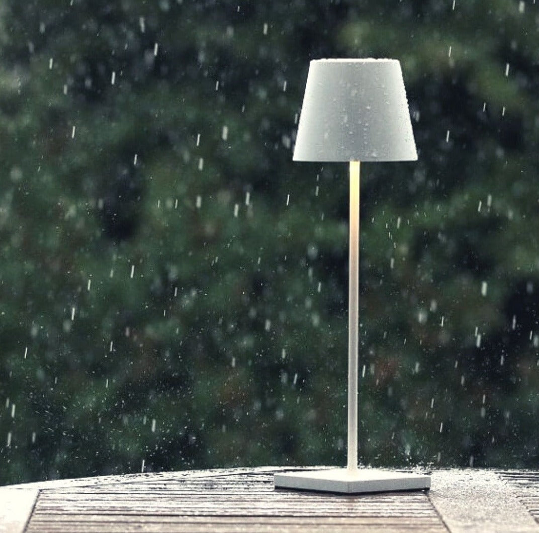 Trådløs LED-lampe | USB-genopladelig | Hvid | Til indendørs og udendørs | LED-lys | Langvarigt