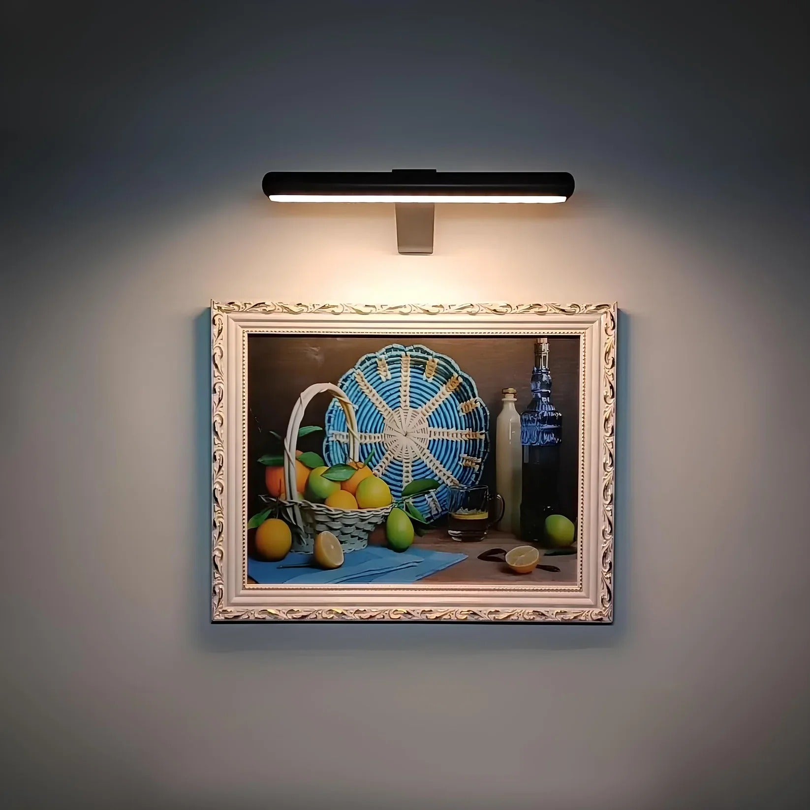 Wireless Art LED Light | Rechargeable Wall Lamp with Remote | Dimmable 360° Adjustable Lighting
