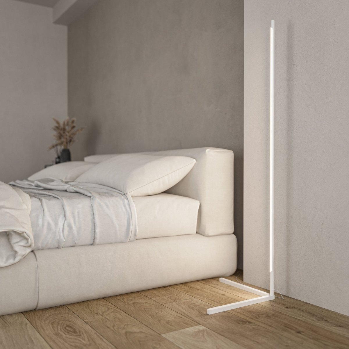 Brismo | LED | Moderne Gulvlampe | Stilfuldt Design | Fjernbetjening | Energi-Effektiv | Holdbar Konstruktion | Høj Kvalitet | Atmosfære | Belysning