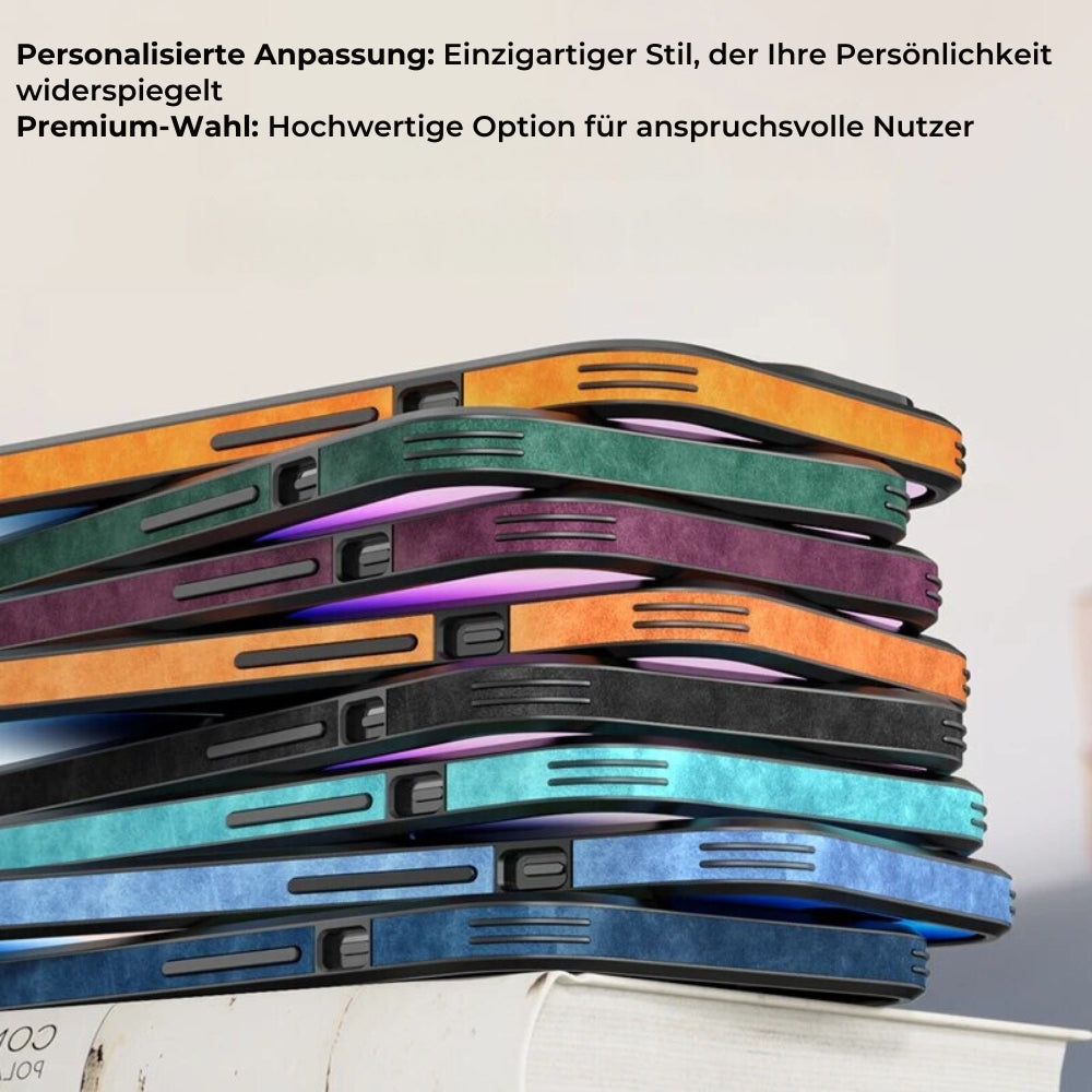 Læderetui til iPhone | Stilrent Design | Stødsikker Beskyttelse | Høj Kvalitet | Tilpasset Pasform | Fås i Flere Farver | Let og Slankt design