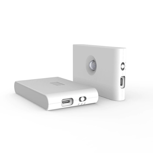 Trådløse LED Natlamper | Magnetisk Montering | Bevægelsessensor 120° | 3000K Blødt Lys | USB-C Opladning | Batterilevetid op til 108 Dage | Sæt med 2